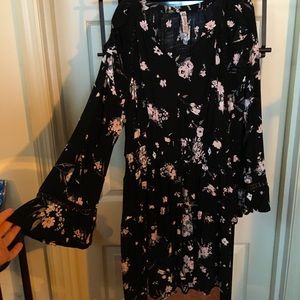 Bell Sleeve Fall Dress
